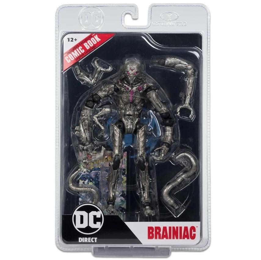 DC Direct Page Punchers Brainiac 7" Action Figure with Comic