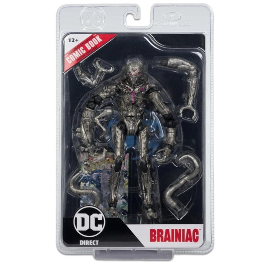 DC Direct Page Punchers Brainiac 7" Action Figure with Comic