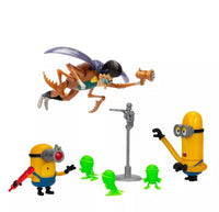 Despicable Me 4 Mega Minions vs Maxime Action Figure Set - 3 Figures, 5 POA