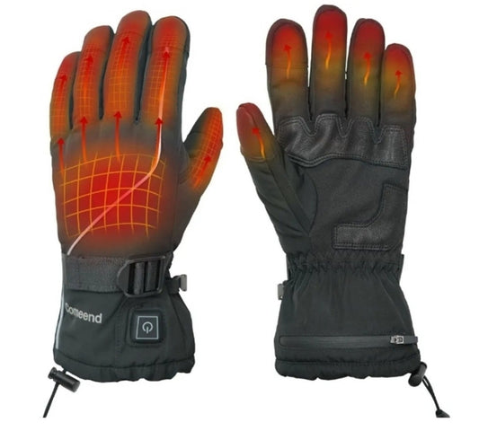 Comeend Electric Battery Heated Gloves Rechargeable, Touchscreen, Waterproof