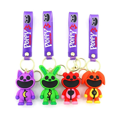 PP Poppy Playtime Smiling Critters Cartoon 2.6" Keychains