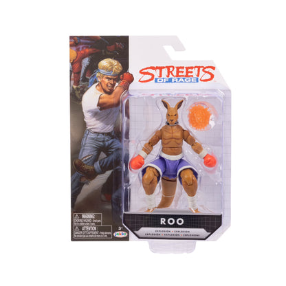 SEGA Streets of Rage Rage Roo 4-Inch Figure with 22 Points of Articulation