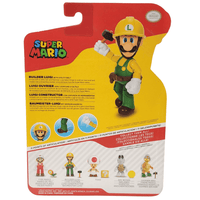 Jakks Pacific Nintendo Super Mario Builder Luigi + Hammer & Utility Belt Figure