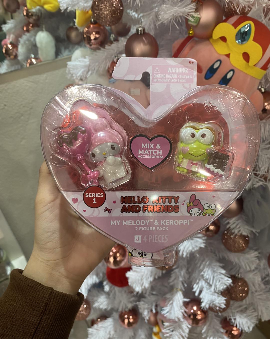 Hello Kitty Valentines Series 1 My Melody & Keroppi Figures - Sanrio