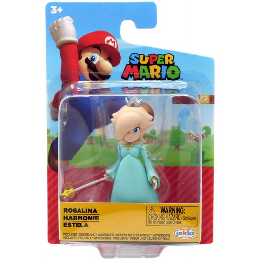 Super Mario Rosalina 2.5-Inch Mini Action Figure with Star Wand