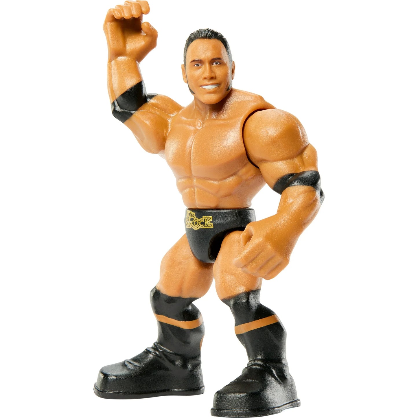 WWE Knuckle Crunchers The Rock Action Figure – 3.5" Collectible