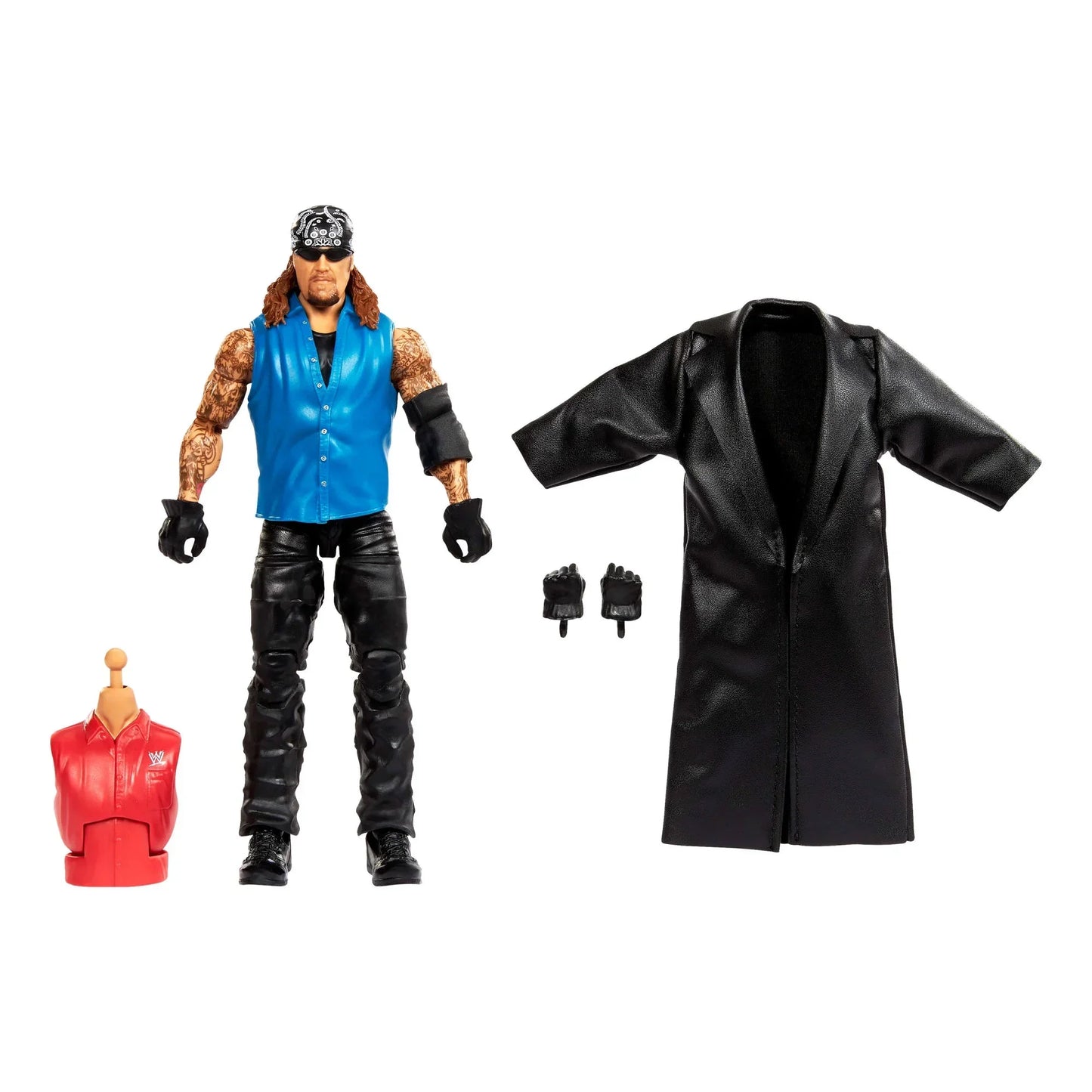 Conjunto de bonecos de ação colecionáveis ​​WWE Elite Undertaker – Monday Night War de 6"