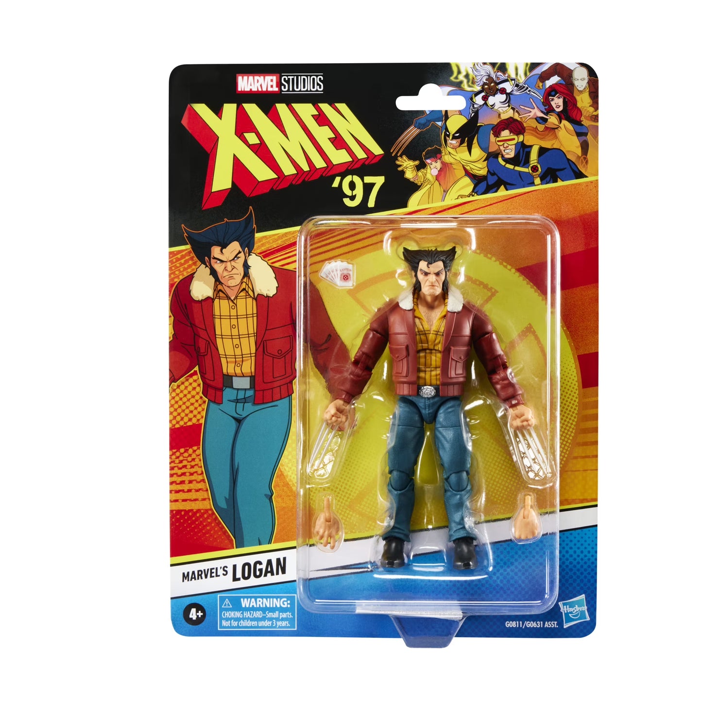 Marvel Legends Logan X-Men '97 6-Inch Action Figure by Hasbro