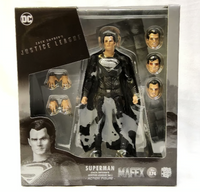 MAFEX 174 Medicom Superman Black Suit Zack Snyder's Justice League Figure