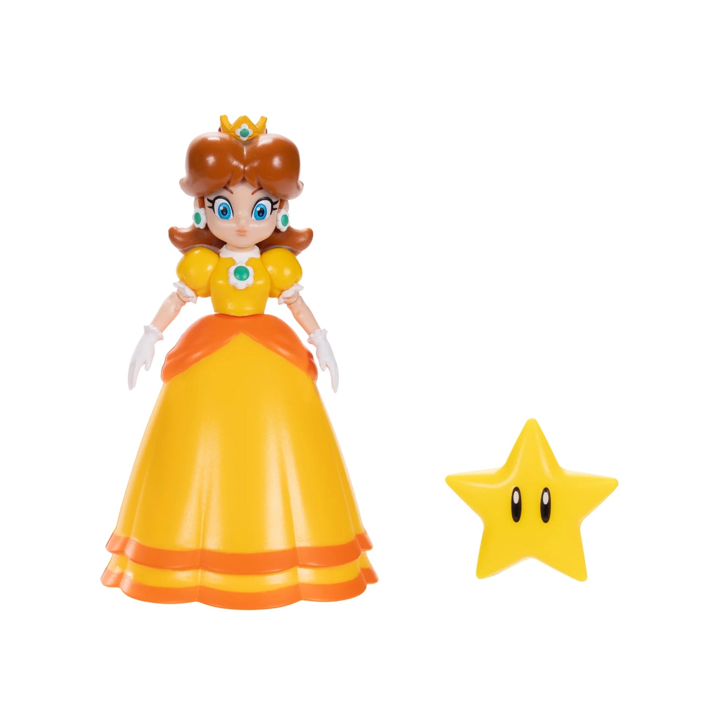 World of Nintendo Super Mario Daisy 4-Inch Articulated Action Figure