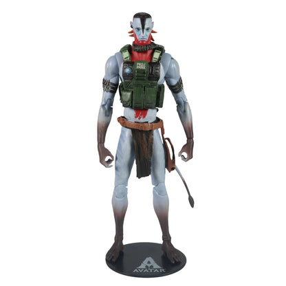 Avatar Fire and Ash Quaritch Ash Warrior 7-Inch Collector Action Figure
