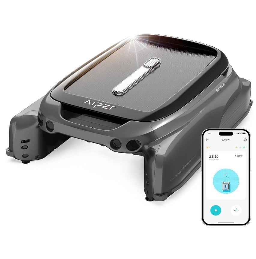 Aiper Surfer S1 Solar Robotic Pool Skimmer - Smart, Efficient Pool Cleaning - Logan's Toy Chest