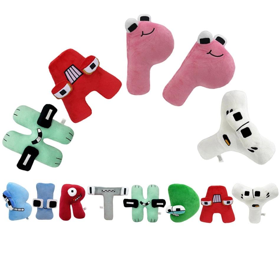 Alphabet Lore Plush Plush Doll, English Letters Toys, Stuffed Toys