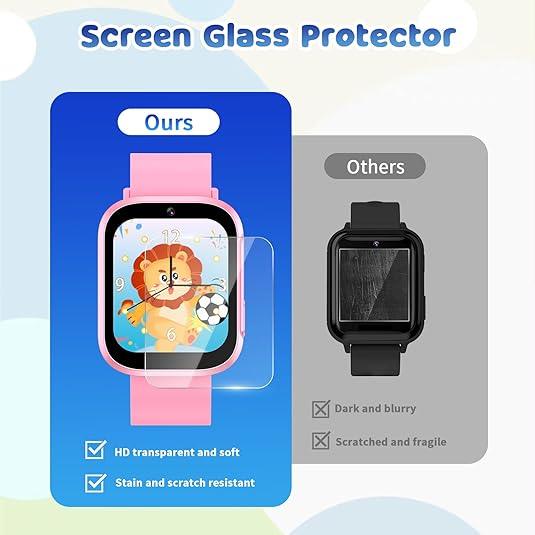 AMYJOY Kids Smartwatch with HD Camera, Games, Pedometer & Learning Apps - Logan's Toy Chest