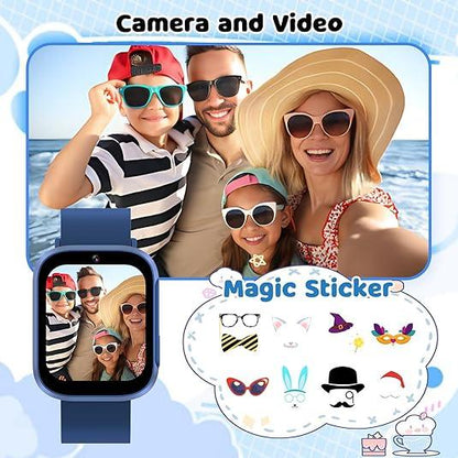 AMYJOY Kids Smartwatch with HD Camera, Games, Pedometer & Learning Apps - Logan's Toy Chest