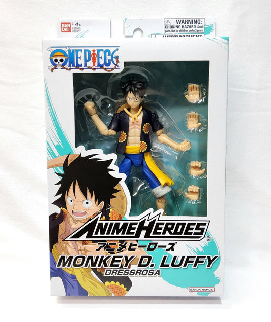 ANIME HEROES One Piece Monkey D. Luffy Dressrosa Action Figure - Logan's Toy Chest