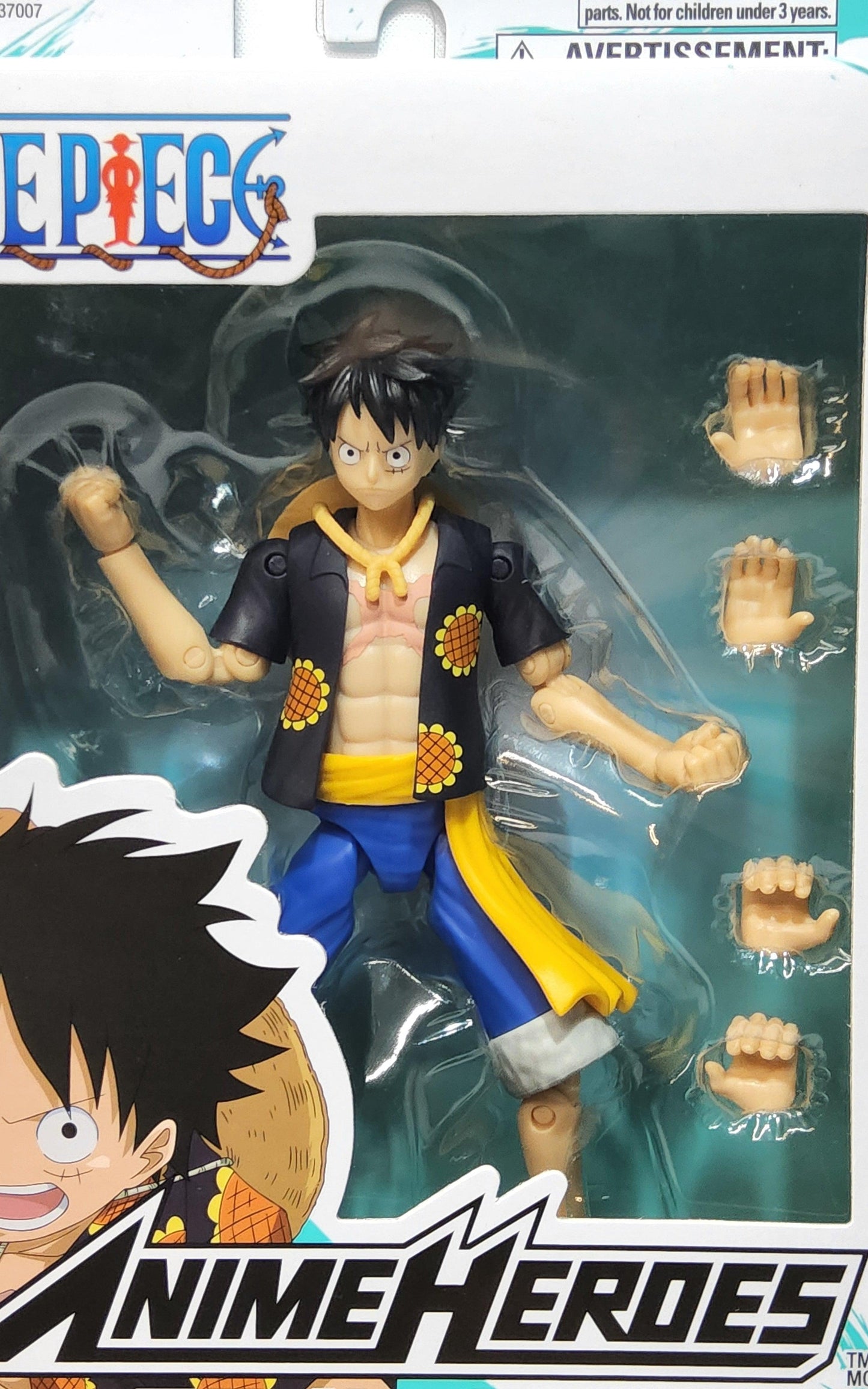 ANIME HEROES One Piece Monkey D. Luffy Dressrosa Action Figure - Logan's Toy Chest