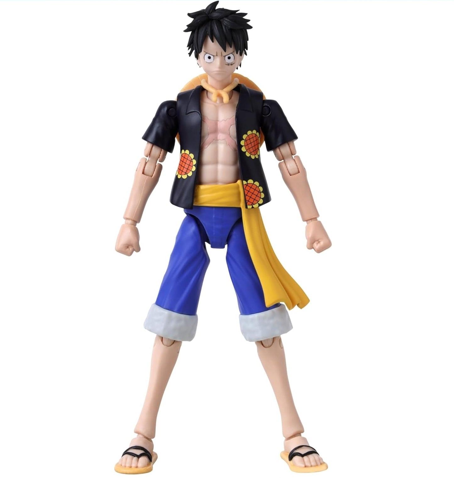 ANIME HEROES One Piece Monkey D. Luffy Dressrosa Action Figure - Logan's Toy Chest