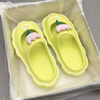 Anime My Melody Kuromi Summer Slippers Kawaii Cinnamoroll Home Anti-Skid Sandals Pompompurin Girl Cartoon Doll Outdoor Slides - Logan's Toy Chest