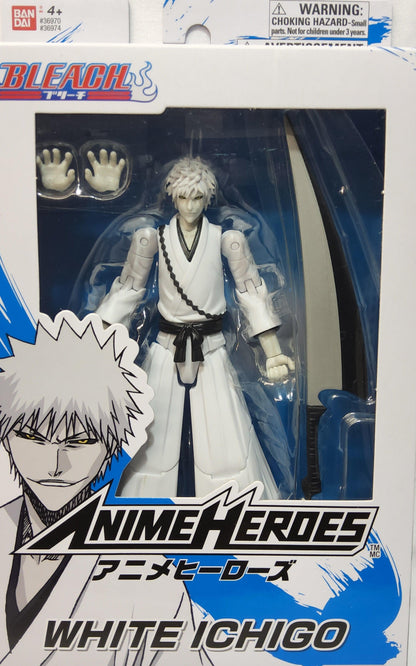 Bandai Namco Anime Heroes Bleach White Ichigo 7" Action Figure - Logan's Toy Chest