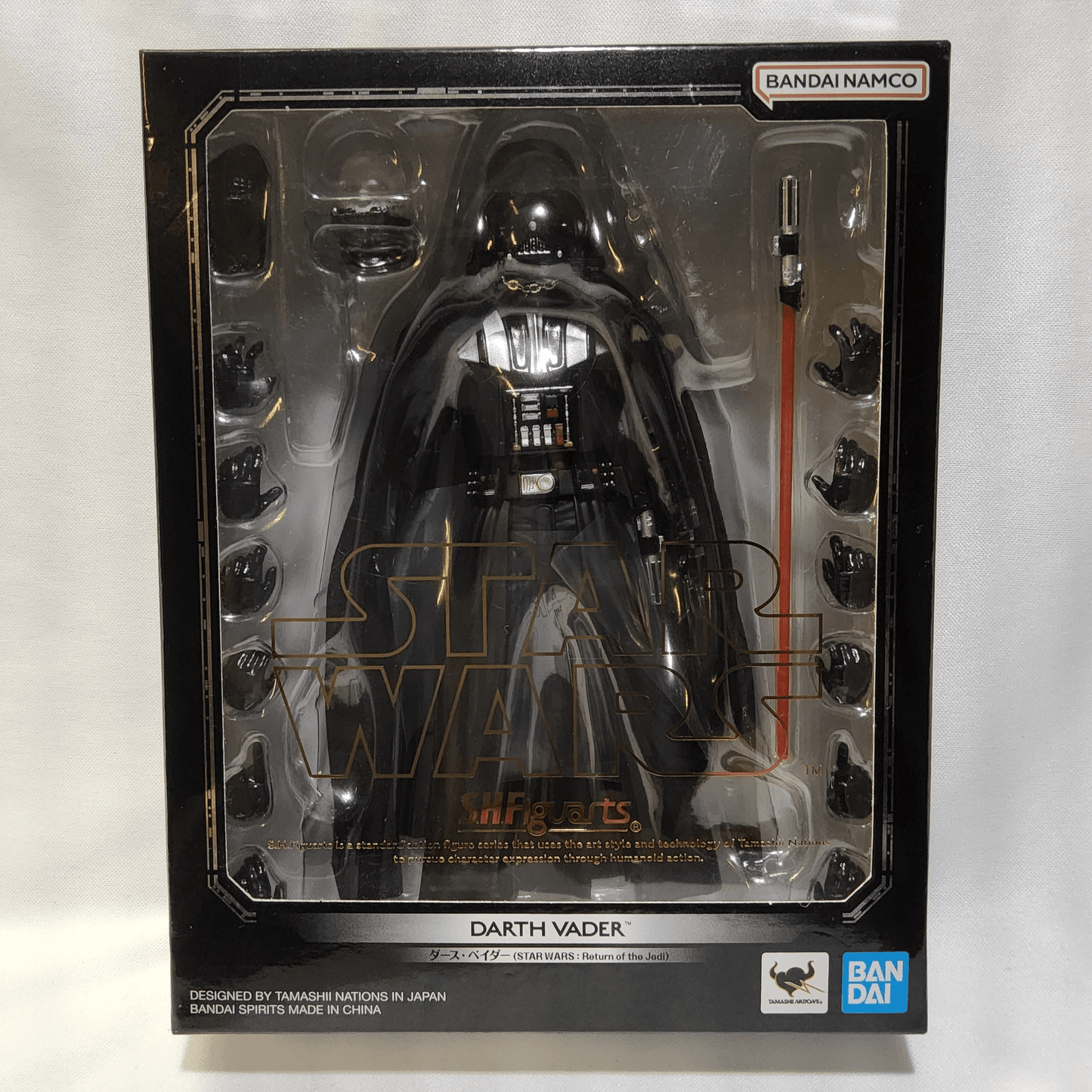 Bandai S.H.Figuarts Darth Vader Return of The Jedi Figure - Logan's Toy Chest