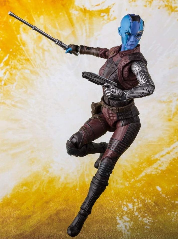 Bandai S.H.Figuarts Nebula Action Figure, Avengers: Infinity War - Logan's Toy Chest