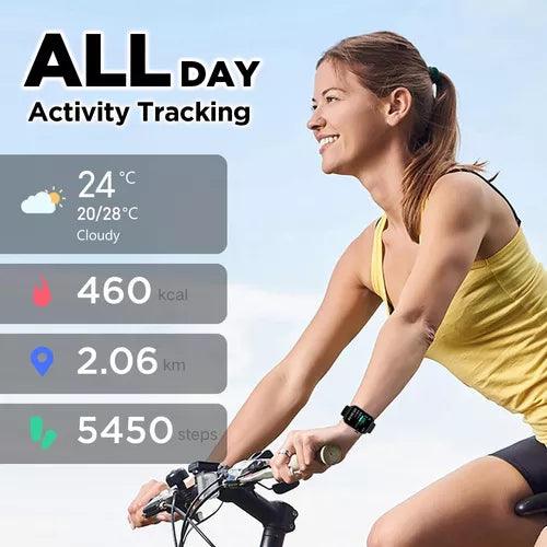 BENIO Lark 3 Smart Watch, 2.04" AMOLED, Heart Rate/Sleep Monitor, Waterproof - Logan's Toy Chest