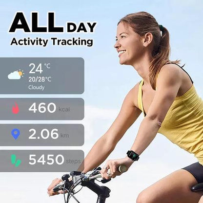 BENIO Lark 3 Smart Watch, 2.04" AMOLED, Heart Rate/Sleep Monitor, Waterproof - Logan's Toy Chest