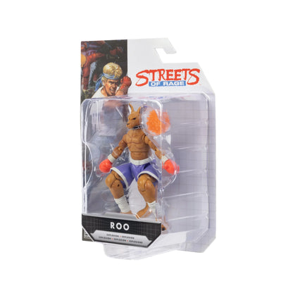 SEGA Streets of Rage Rage Roo 4-Inch Figure with 22 Points of Articulation