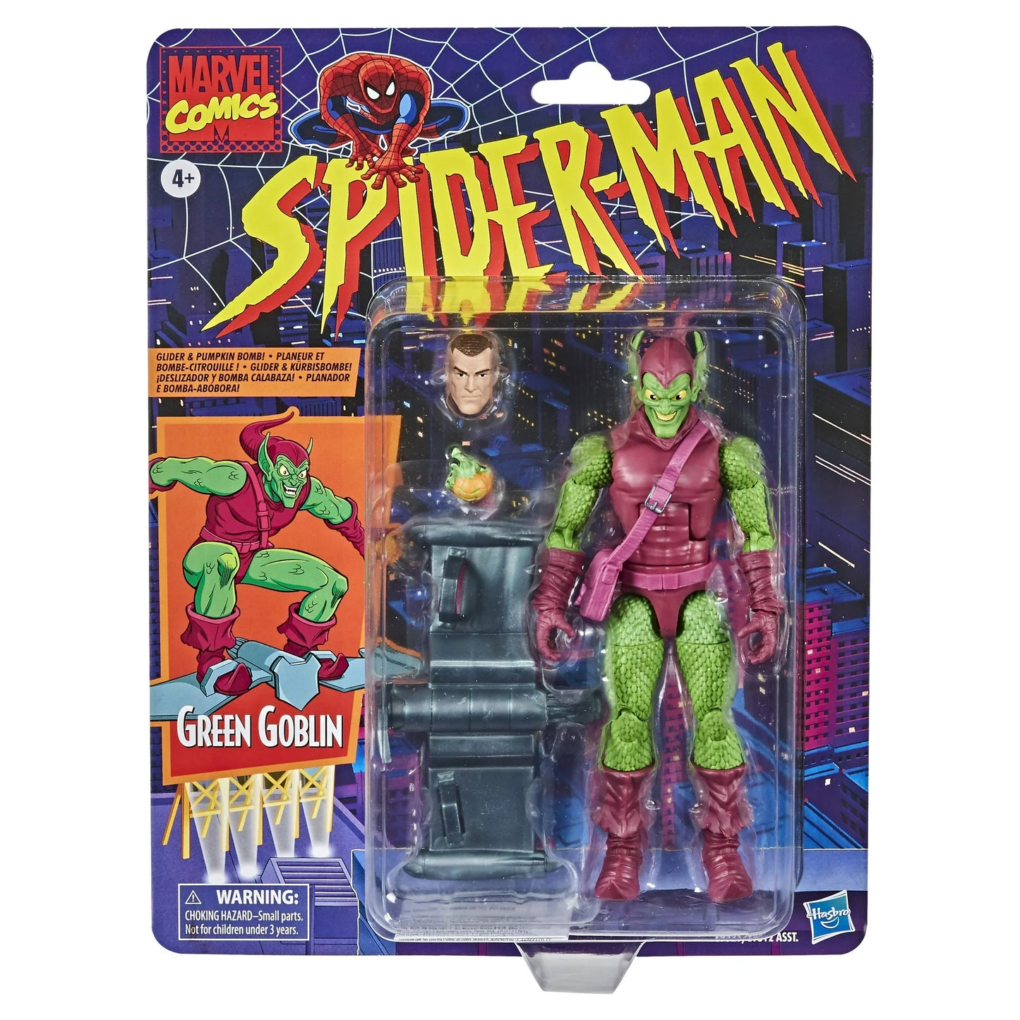 Marvel Legends Green Goblin 6-Inch Retro Spider-Man Action Figure