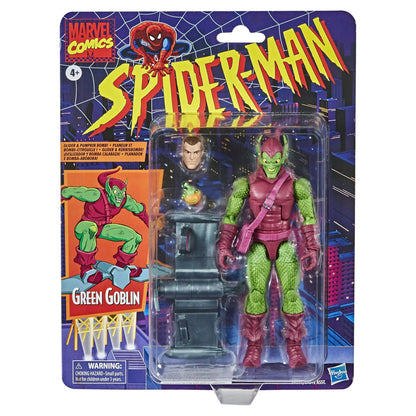 Marvel Legends Green Goblin 6-Inch Retro Spider-Man Action Figure
