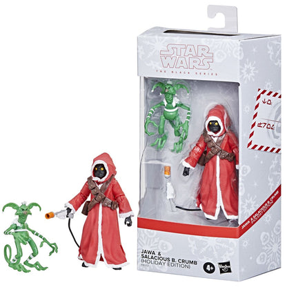 Star Wars Black Series Jawa & Salacious Crumb Holiday 6-Inch Figure