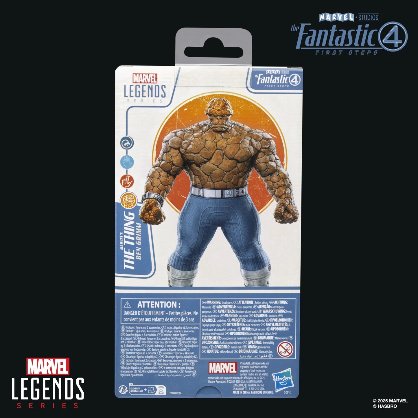 Marvel Legends The Thing 6" Action Figure – Fantastic Four MCU