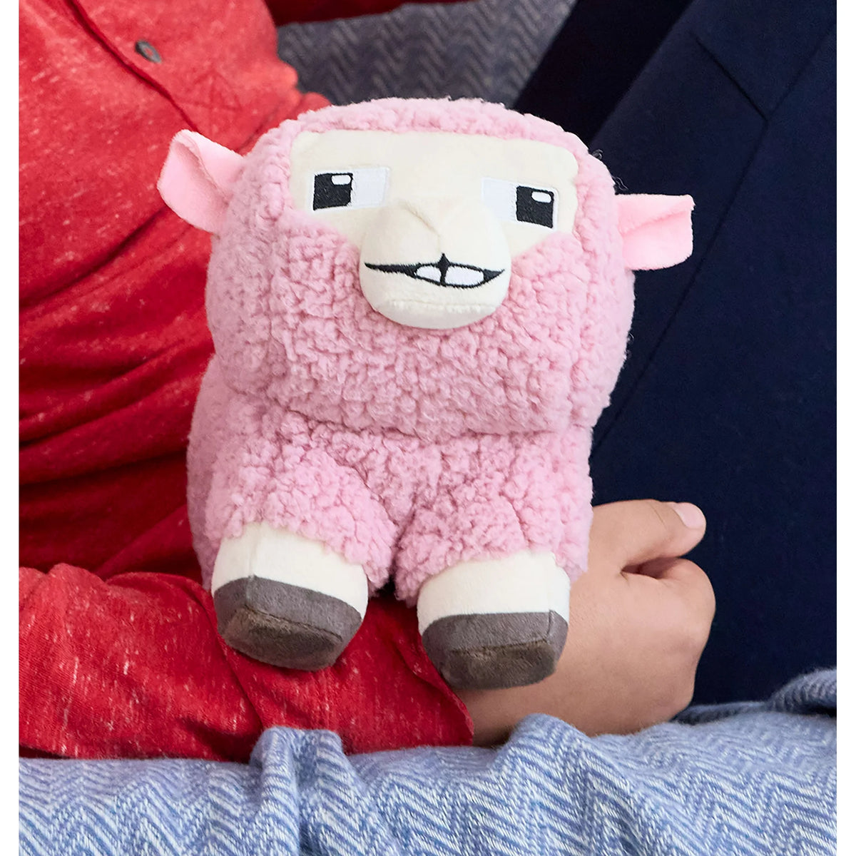 Minecraft Pink Sheep 8" Plush Doll – Movie Edition Collectible Soft Toy for Fans