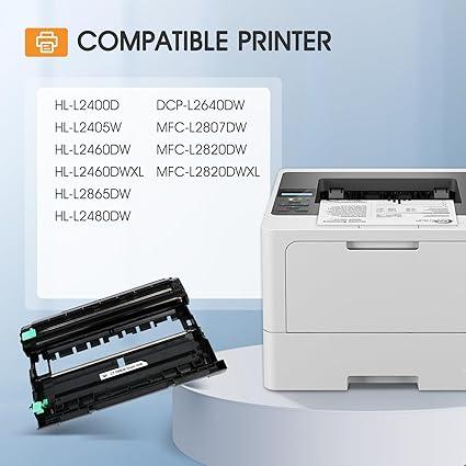 Compatible DR-830 Drum Unit 2-Pack for Brother HL & MFC Series Printers - Logan's Toy Chest