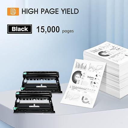Compatible DR-830 Drum Unit 2-Pack for Brother HL & MFC Series Printers - Logan's Toy Chest