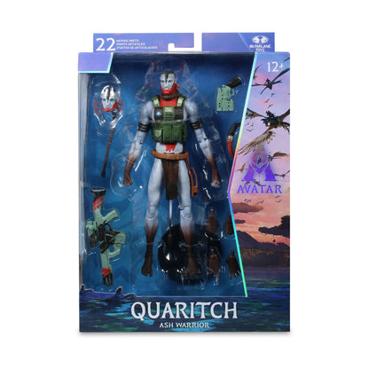 Avatar Fire and Ash Quaritch Ash Warrior 7-Inch Collector Action Figure