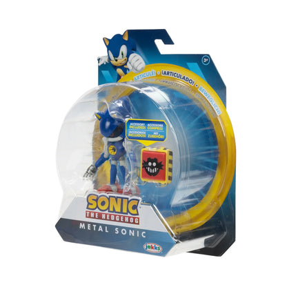 Sonic the Hedgehog – Metal Sonic Figure by JAKKS Pacific – Classic Collectible with Accessory