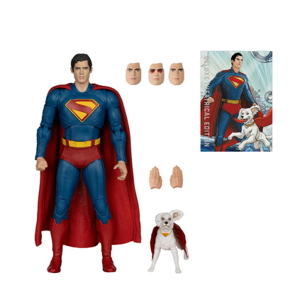 McFarlane DC Multiverse Superman & Krypto 7" Deluxe Movie Figure Edition