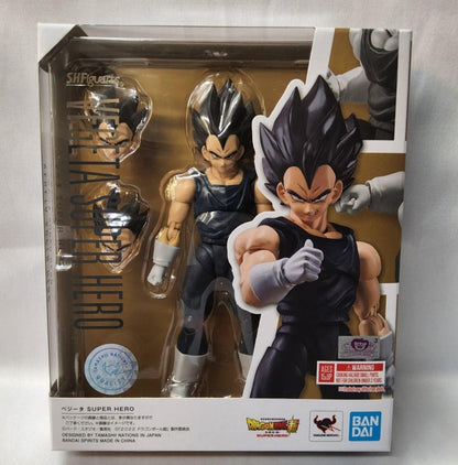 DBZ DBS S.H.Figuarts Dragon Ball VEGETA SUPER HERO Movie 6" Action Figure - Logan's Toy Chest