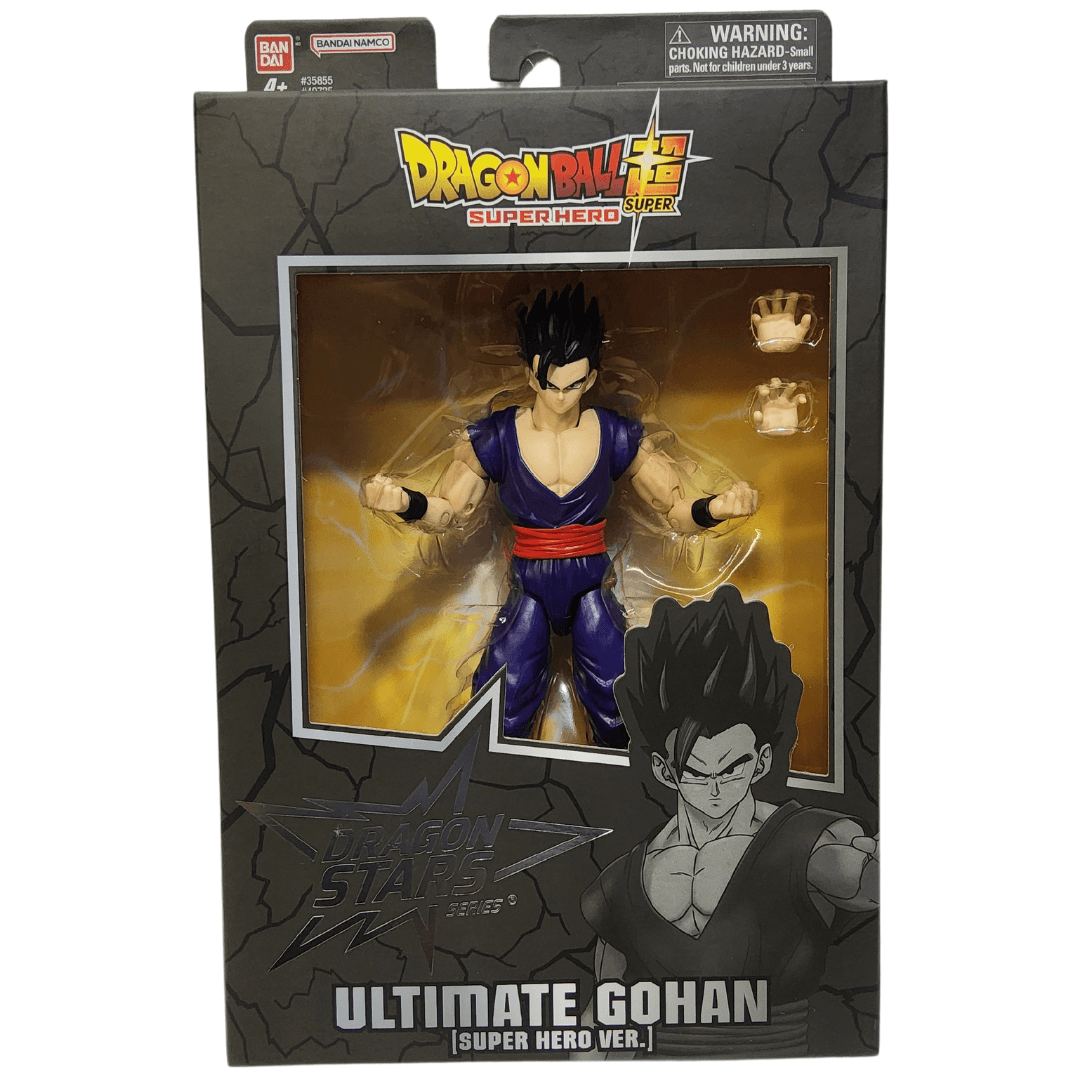 DBZ Dragon Ball Super Super Heroes Dragon Stars Ultimate Gohan 6.5" Figure - Logan's Toy Chest