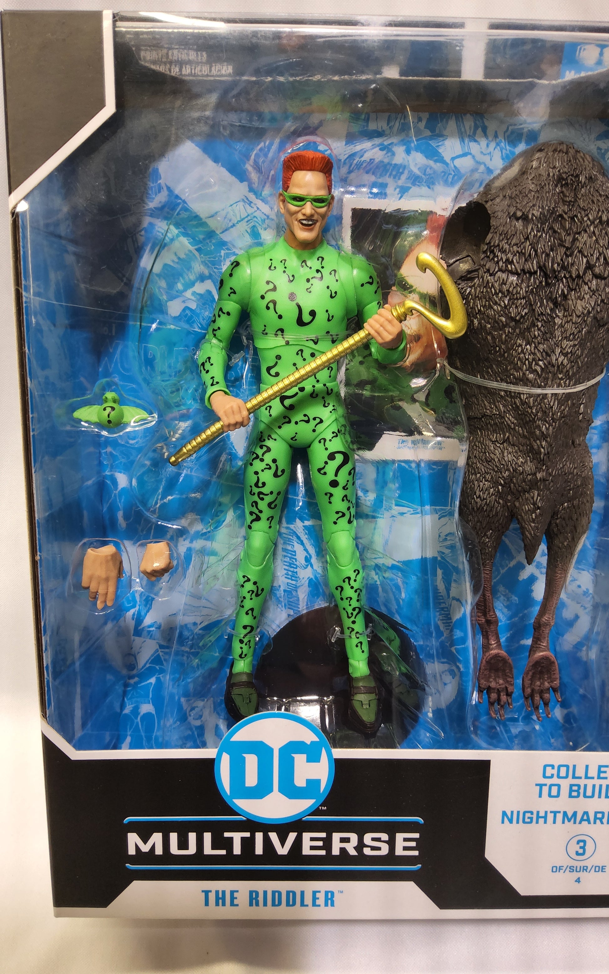 DC Build-A Wave 13 Riddler Action Figure - 7-Inch Scale, McFarlane Toys - Logan's Toy Chest