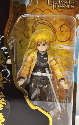 Demon Slayer Zenitsu Agatsuma Action Figure Bandai Ultimate Legends 6-Inch - Logan's Toy Chest