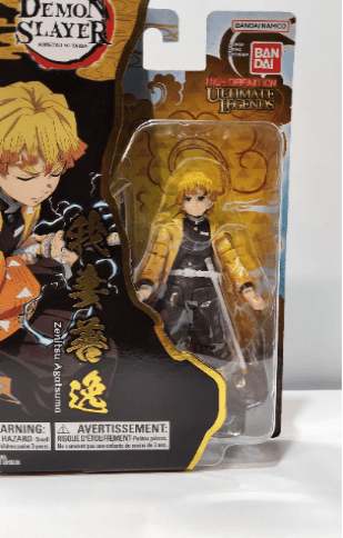 Demon Slayer Zenitsu Agatsuma Action Figure Bandai Ultimate Legends 6-Inch - Logan's Toy Chest