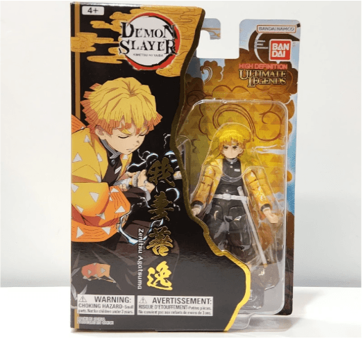 Demon Slayer Zenitsu Agatsuma Action Figure Bandai Ultimate Legends 6-Inch - Logan's Toy Chest