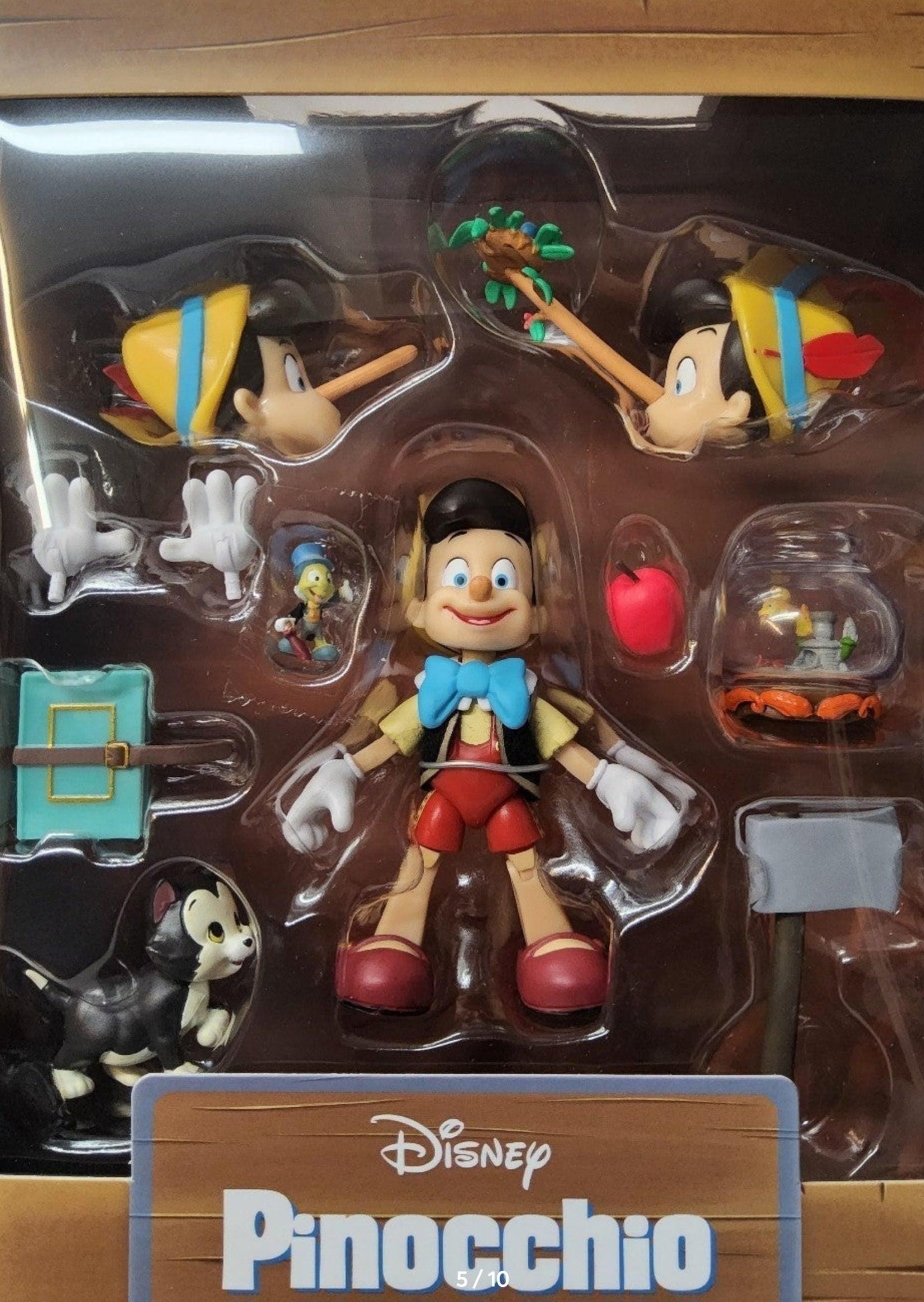 Disney Super 7 Ultimate Pinocchio Action Figure & Accessories - Logan's Toy Chest