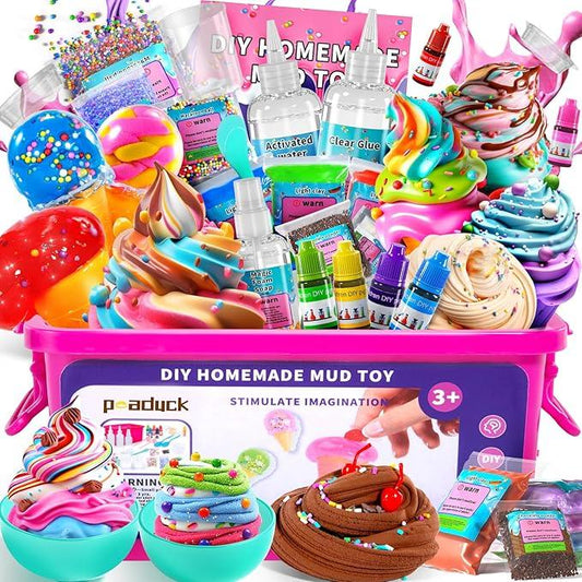 DIY Ice Cream Making Kit for Girls – Fun Arts & Crafts Gift for Kids - Logan's Toy Chest