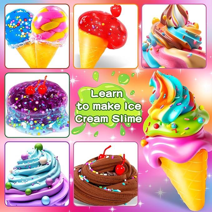 DIY Ice Cream Making Kit for Girls – Fun Arts & Crafts Gift for Kids - Logan's Toy Chest