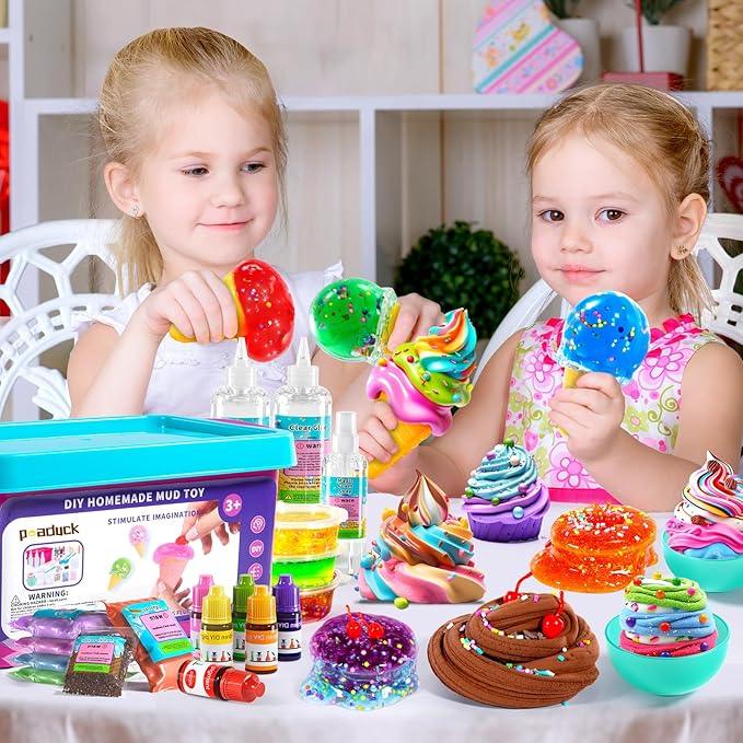 DIY Ice Cream Making Kit for Girls – Fun Arts & Crafts Gift for Kids - Logan's Toy Chest