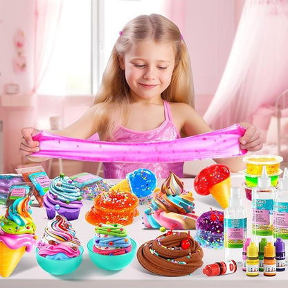 DIY Ice Cream Making Kit for Girls – Fun Arts & Crafts Gift for Kids - Logan's Toy Chest